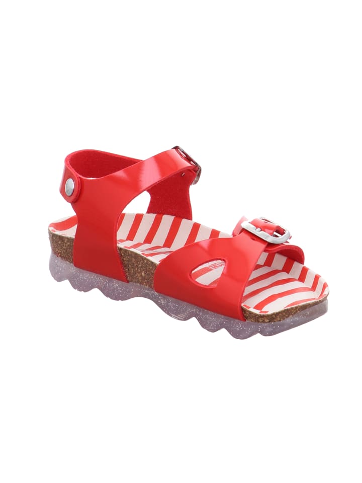 superfit Tieffußbett Sandale FUSSBETTPANTOFFEL in Rot günstig kaufen