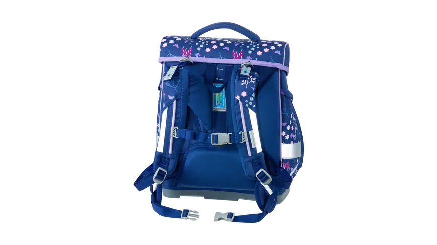 Schneiders Bloom Schulranzen-Set 4teilig BLOOM DARK BLUE