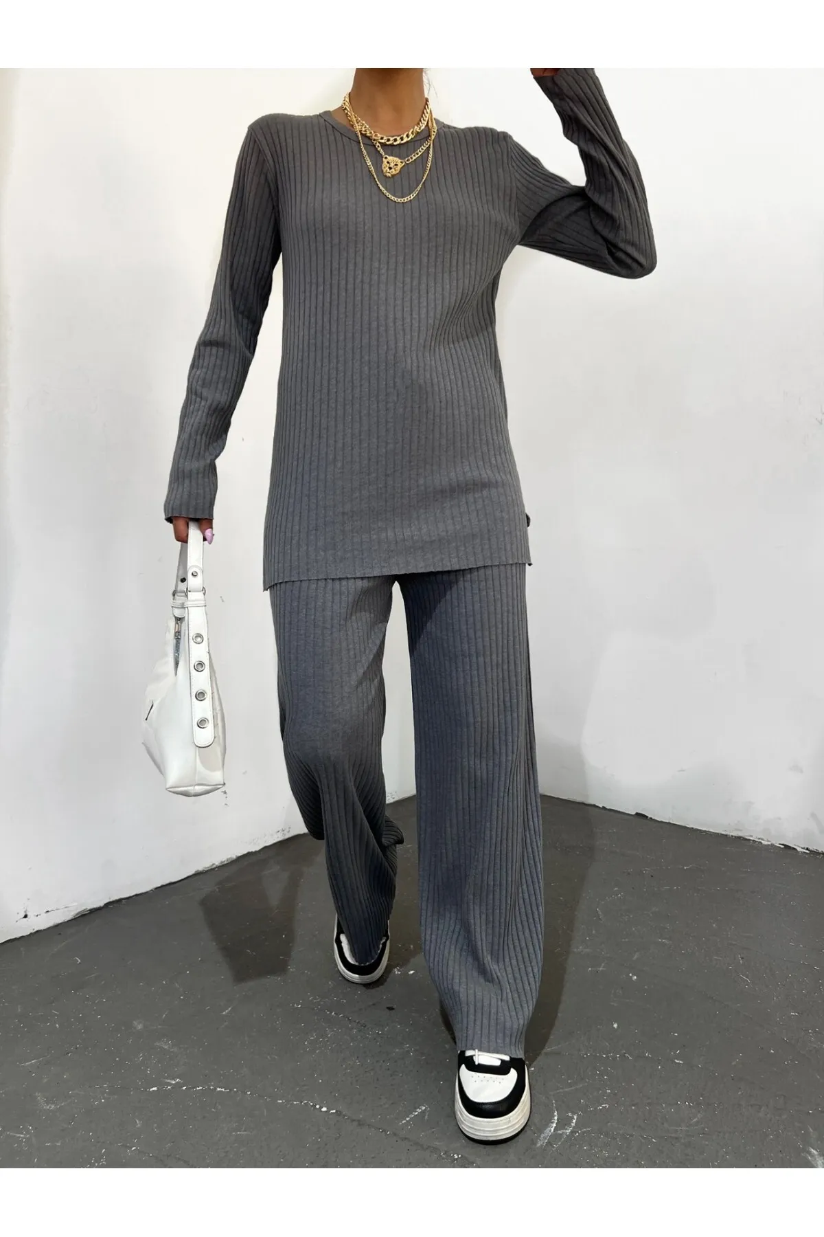 Modamorfo  Camisole-Set mit Rundhalsausschnitt