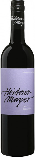 2020 Cuvée Legat Barrique trocken - Weingut Heiderer-Mayer