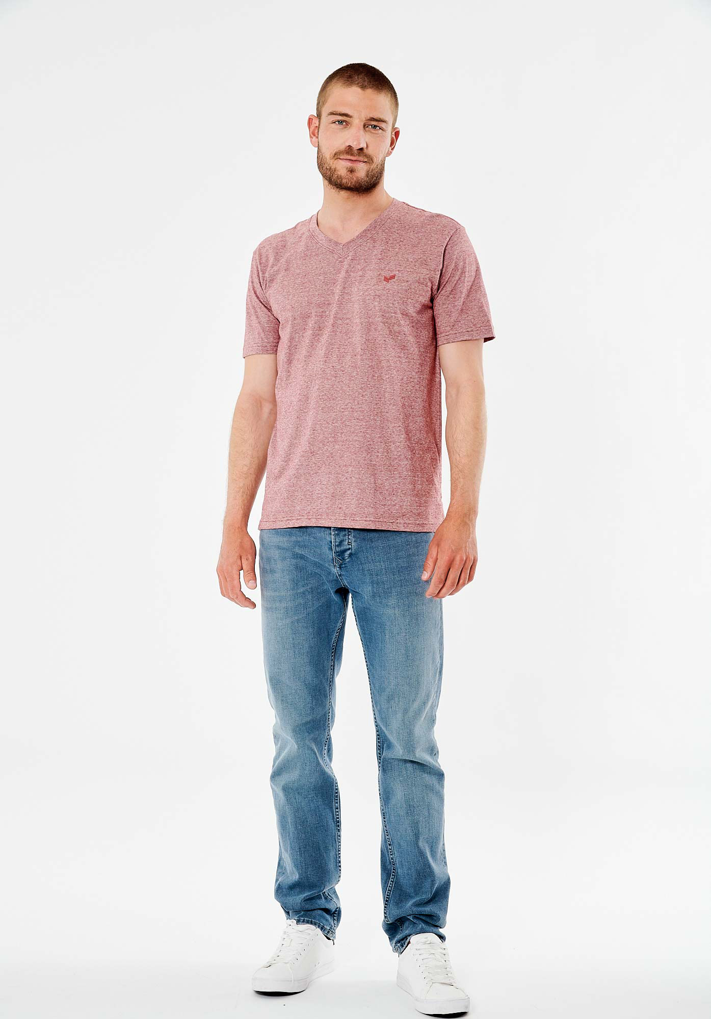 SAVE   T-shirt bordeaux homme