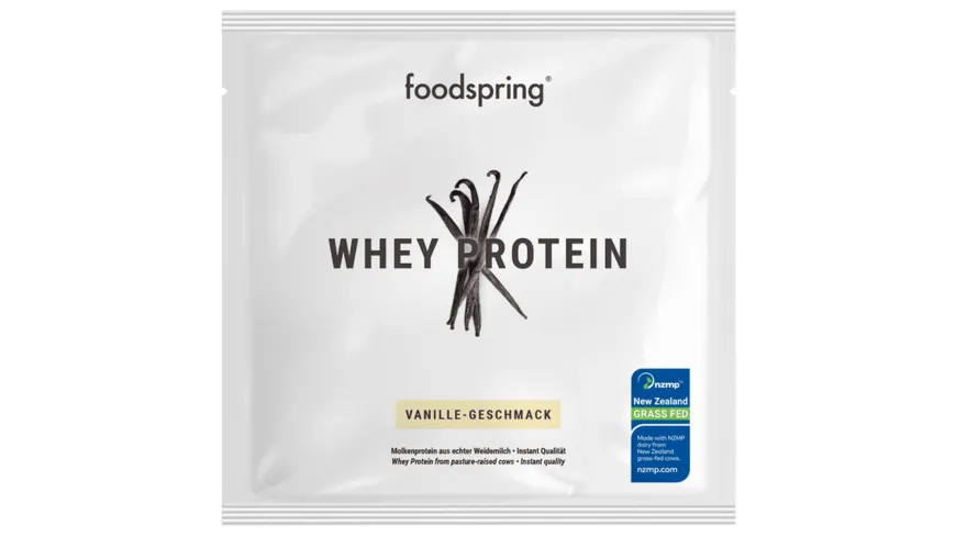 Foodpsring Whey Protein Vanille to go 30 g