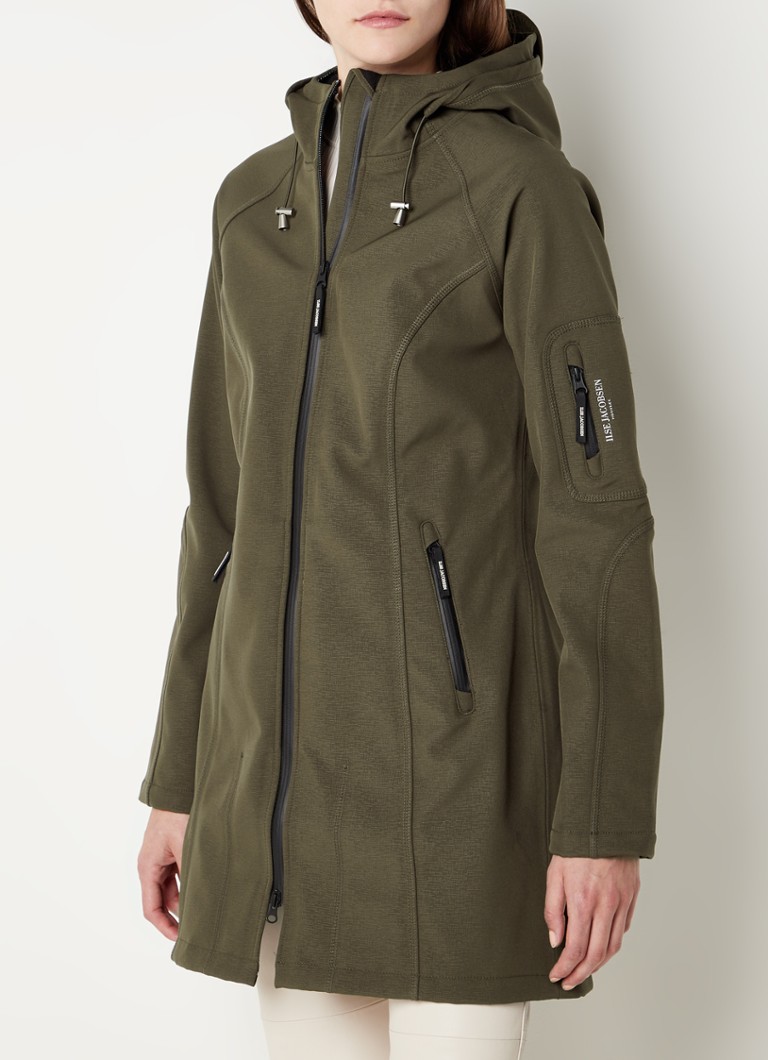 Impermeable con capucha y forro polar de Ilse Jacobsen