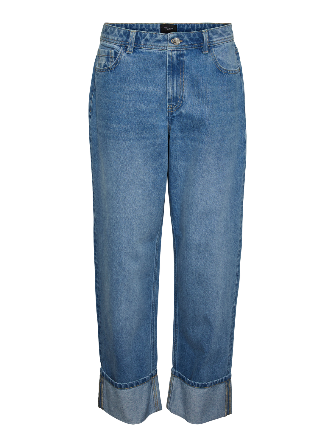 VMEVELYN Niedrige Taille Locker geschnitten Jeans