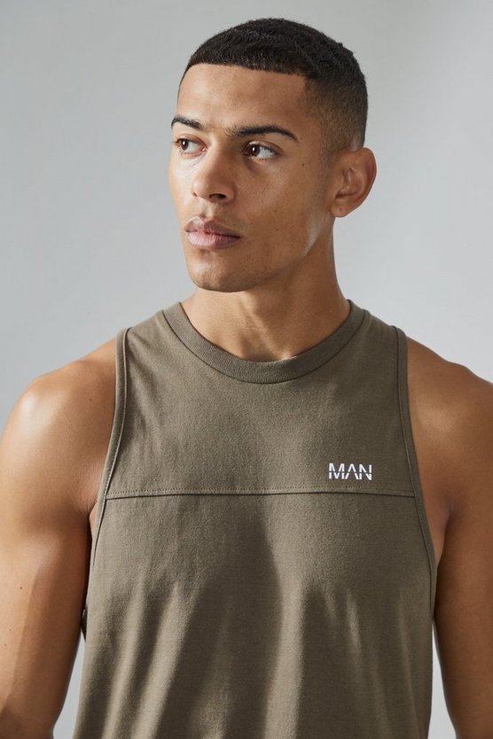 Man Active X Andrei Gym Racer-Tanktop