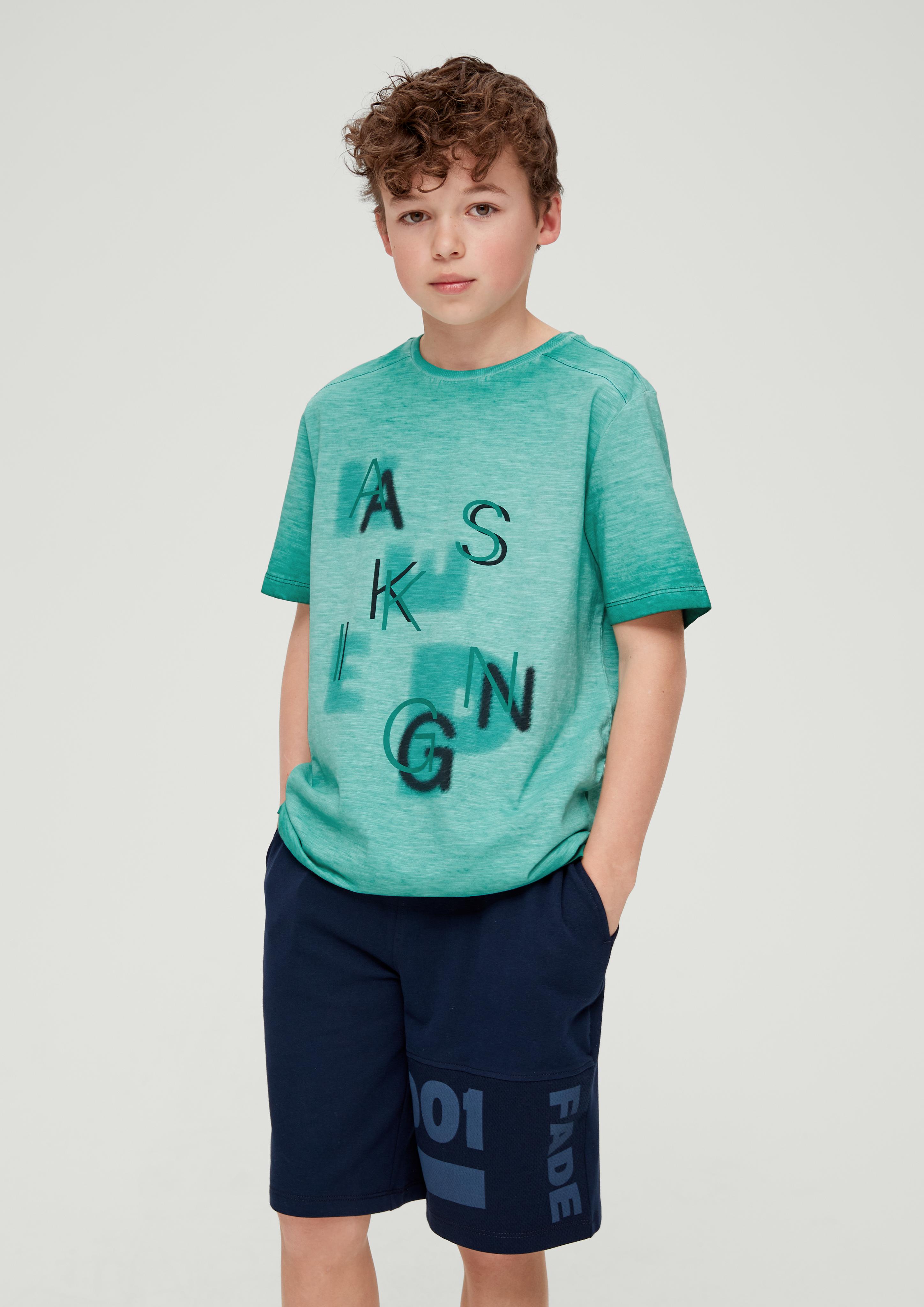 T-Shirt mit Frontprint  2130517-7681