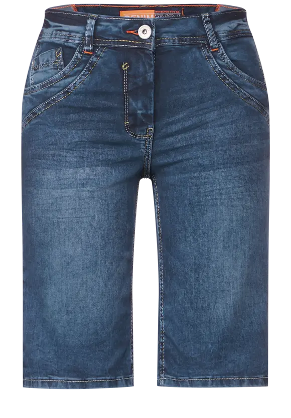 CECIL Loose Fit Jeansshorts
