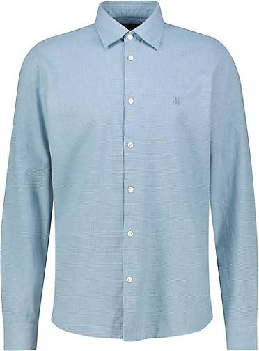 Marc O'Polo Herren Freizeithemd Langarm Regular Fit
