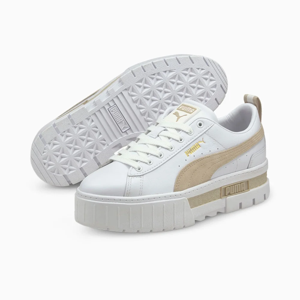 PUMA Mayze Lth 381983 02 / weiss