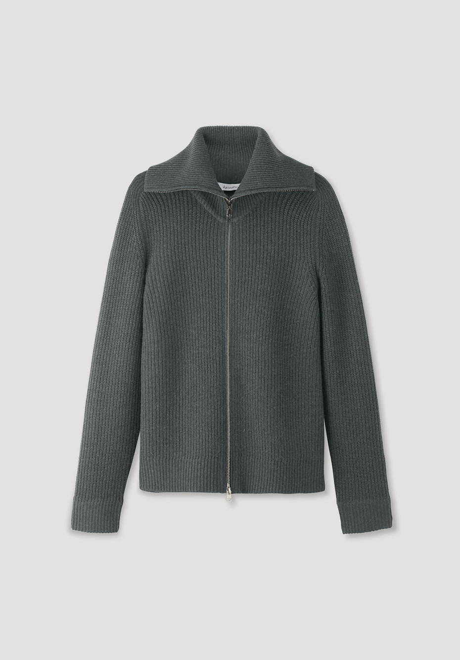 Strickjacke aus Bio-Merinowolle mit Kaschmir