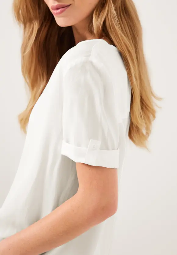 CECIL Unifarbene Basic Bluse