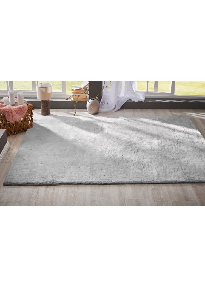 Hochflor Teppich mit extra weichem Velours