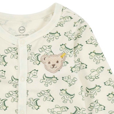 Strampler langarm, beige für Jungs