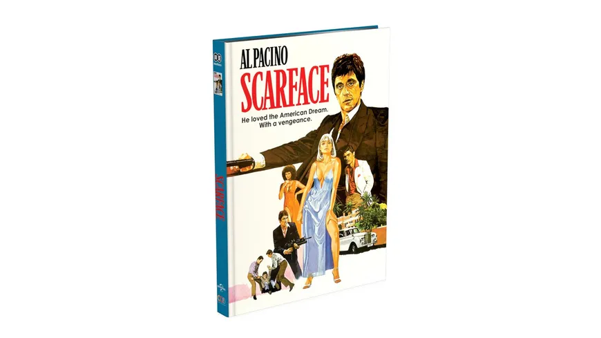 SCARFACE - 2-Disc Mediabook Cover A (4K UHD + Blu-ray) Limited 500 Edition