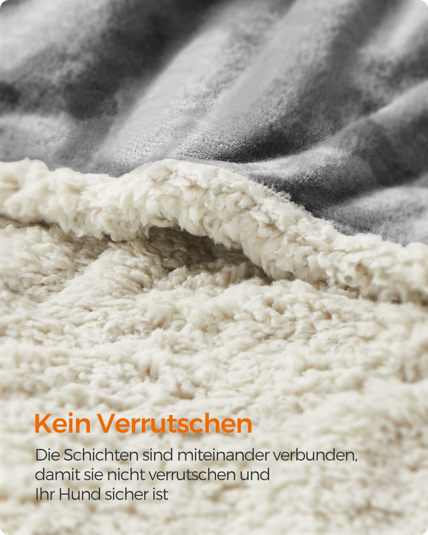 FEANDREA Hundedecken FEANDREA XL-XXL Wasserdichte Hundedecke Sherpa Fleece XL
