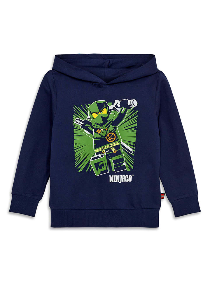 LEGO Hoodie in Dunkelblau/ Grün günstig kaufen