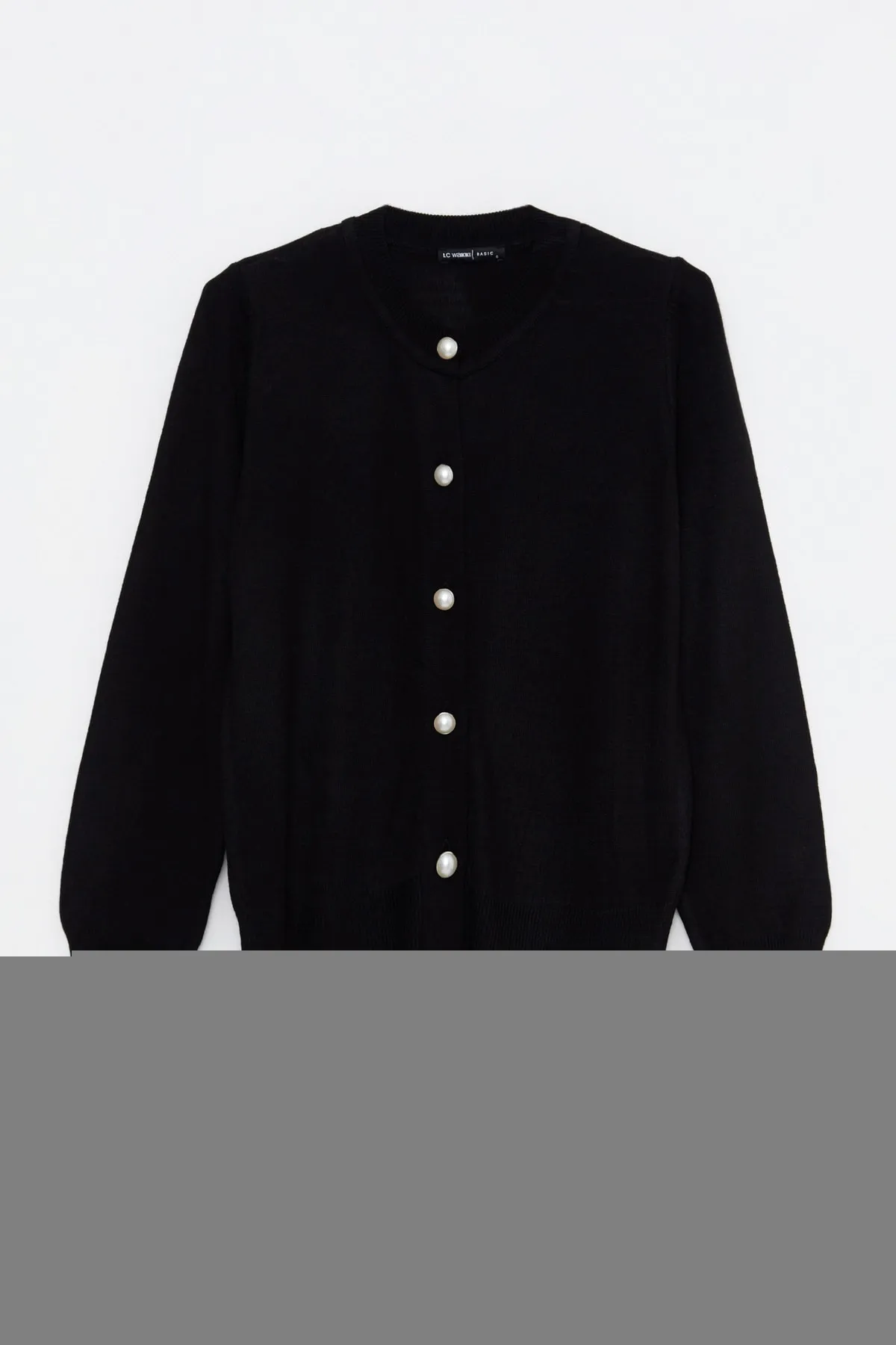 LC Waikiki  Strickjacke - Schwarz - Regular Fit
