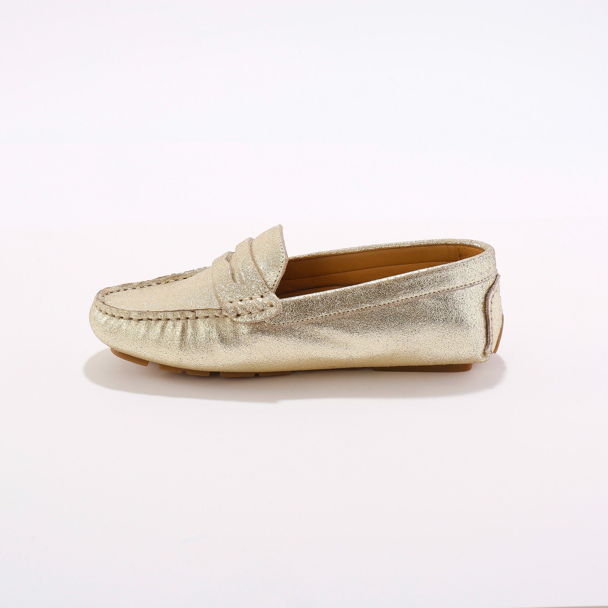 Mocassins en cuir lisse