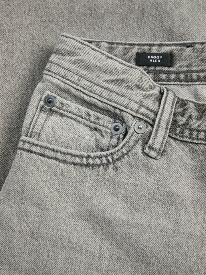 JACK & JONES Junior Jeans  JJIALEX JJORIGINAL MF 554 JNR in grey denim günstig kaufen
