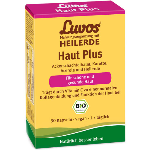 LUVOS Heilerde Bio Haut Plus Kapseln  30 St  Kapseln