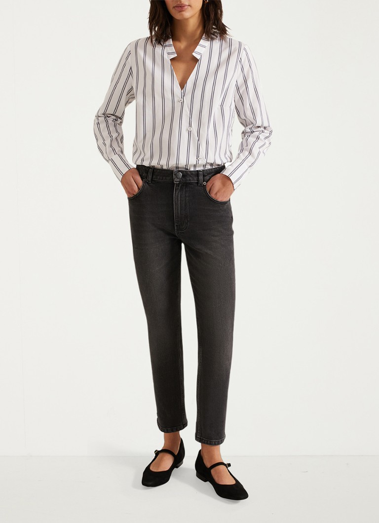 Kavbojke slim fit srednjega pasu Phase Eight Sara z barvnim pranjem
