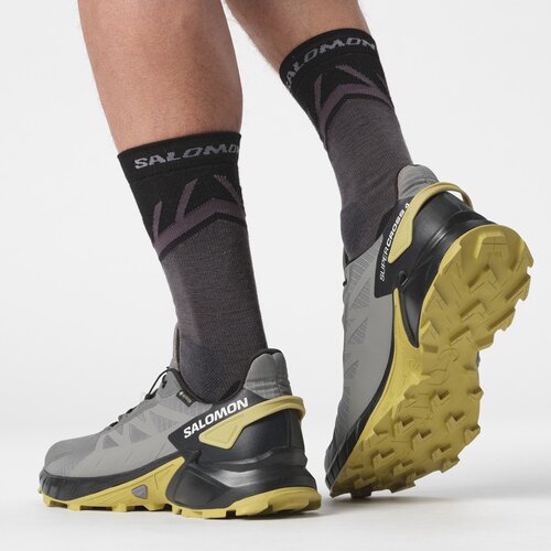 HERREN TRAILRUNNINGSCHUHE SHOES SUPERCROSS 4 GTX PEWTER/BLACK/CRGR