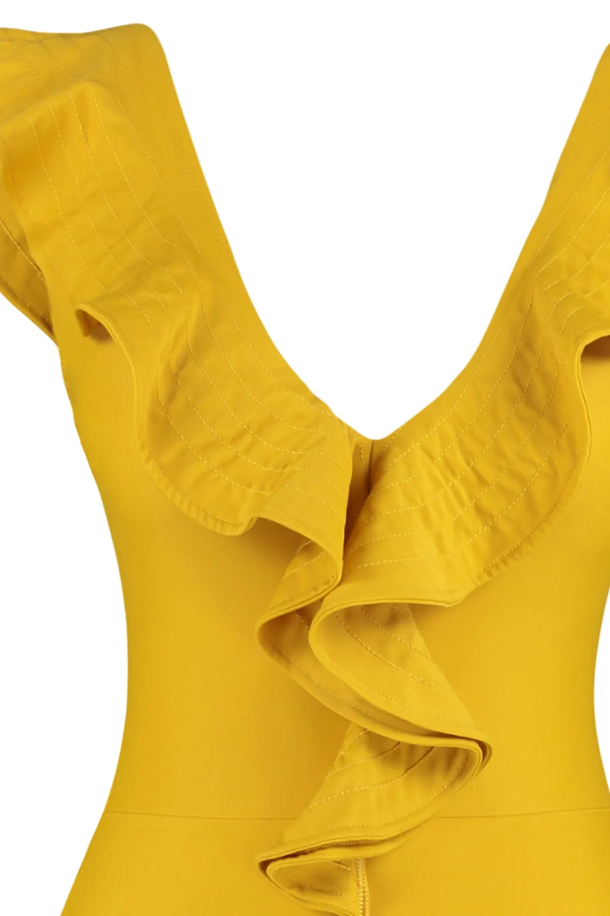 Trendyol Collection  Badeanzug - Gelb - Unifarben