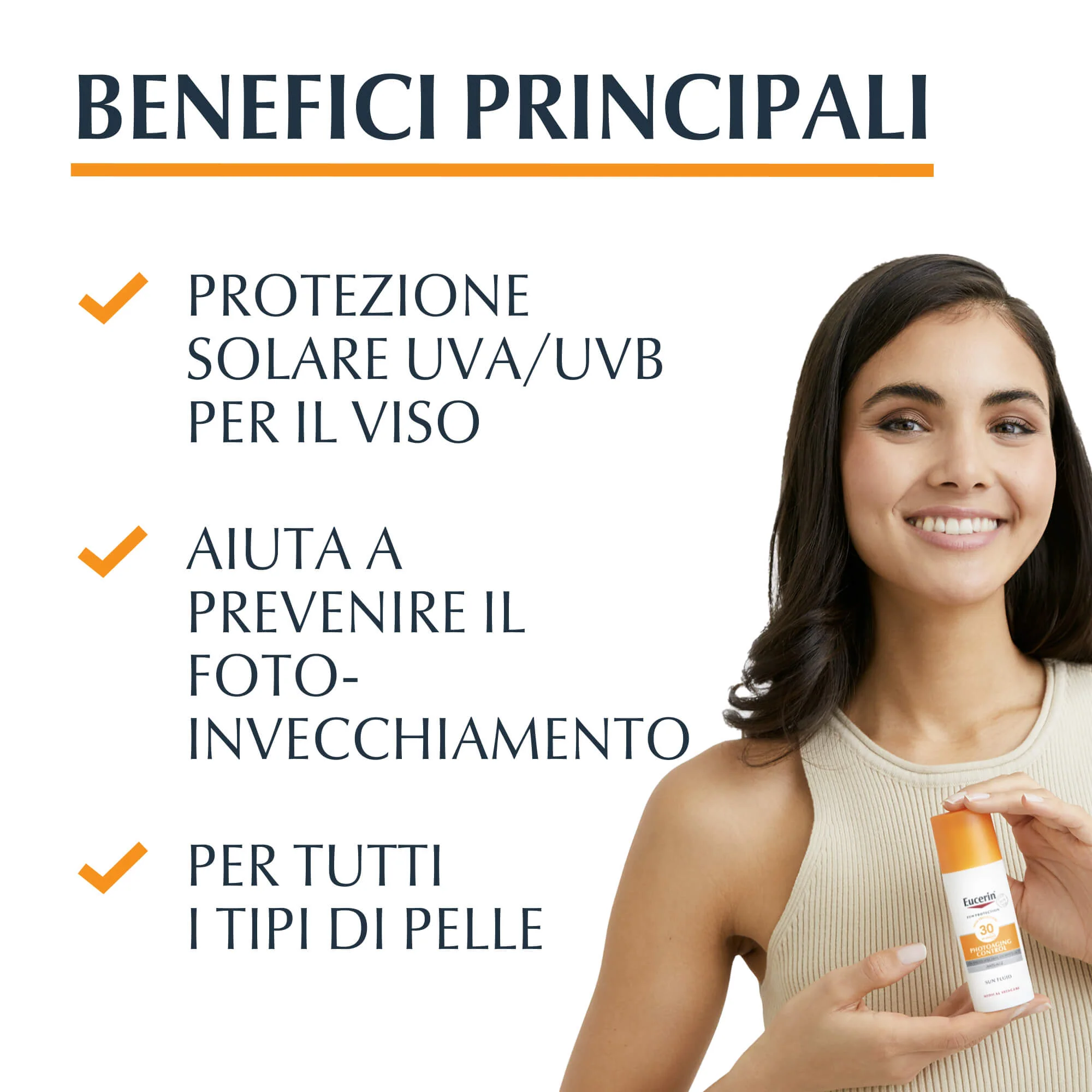 Sun Protection Photoaging Control Face Sun Fluid SPF30 - Krema za sunčanje za lice s visokom zaštitom.