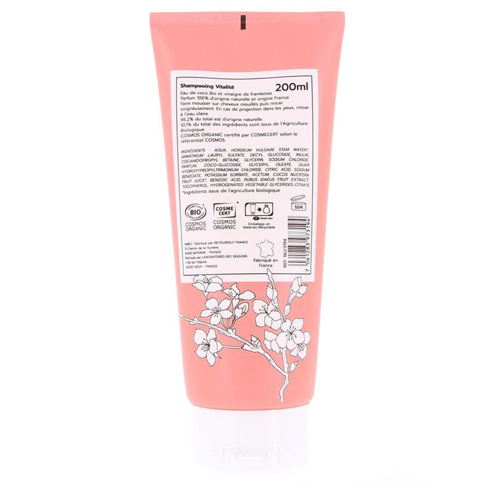 nijiko Shampooing Bio Vitalité - Cheveux Normaux Shampoing