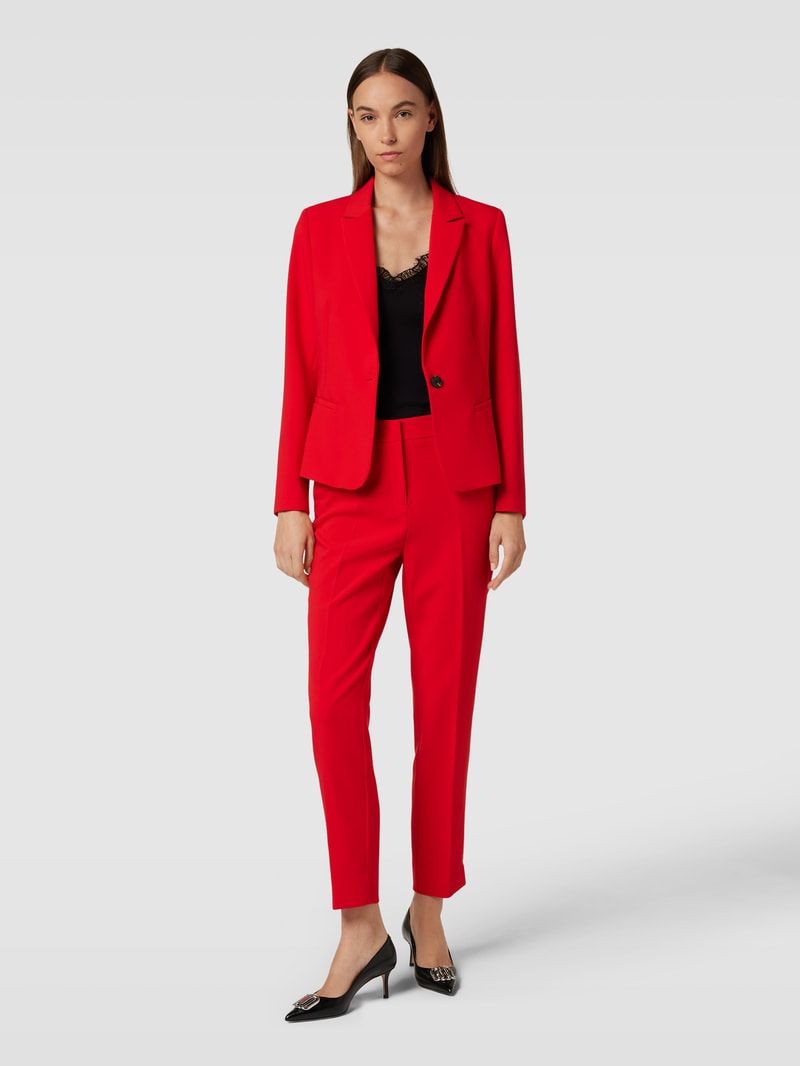 Blazer mit Knopfverschluss in rot