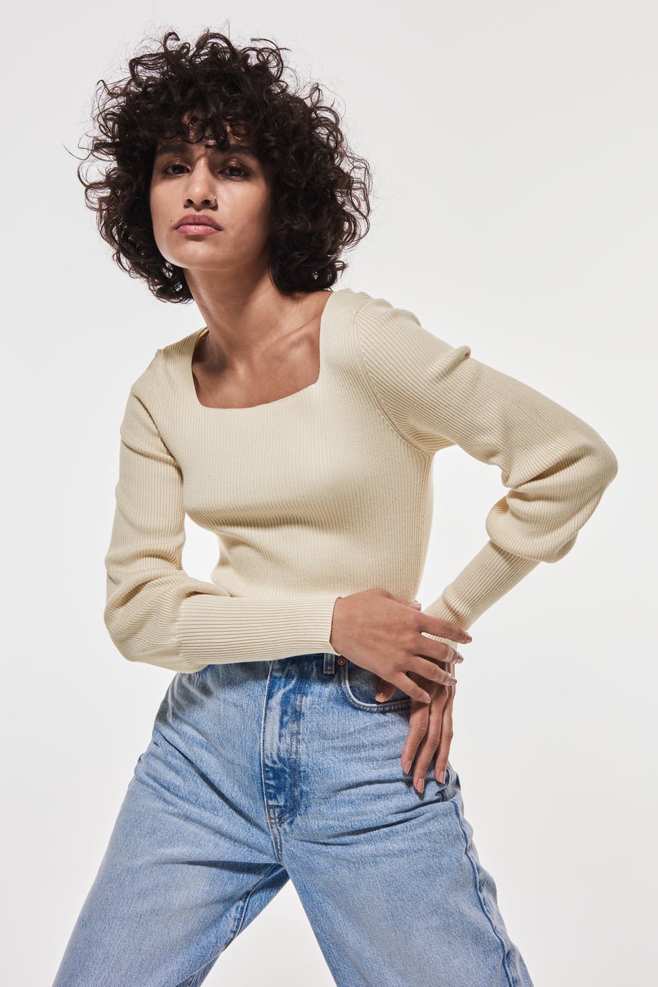 Heidi knitted sweater