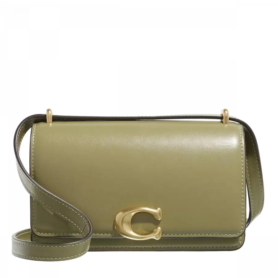 Coach - Coach Shoulder Bags Kalbsleder Light Green - grün