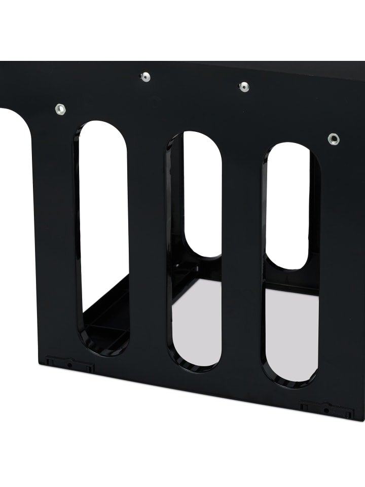 relaxdays Mülltrennsystem Schwarz 2x8L günstig kaufen onesize