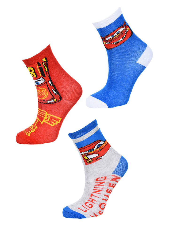 Disney Cars 3er-Set: Socken 