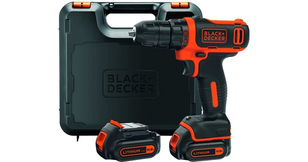 Black & Decker BDCDD12KB-QW akkus fúró-csavarozó 10,8 V 1,5 Ah lítium-ion akkumulátorral