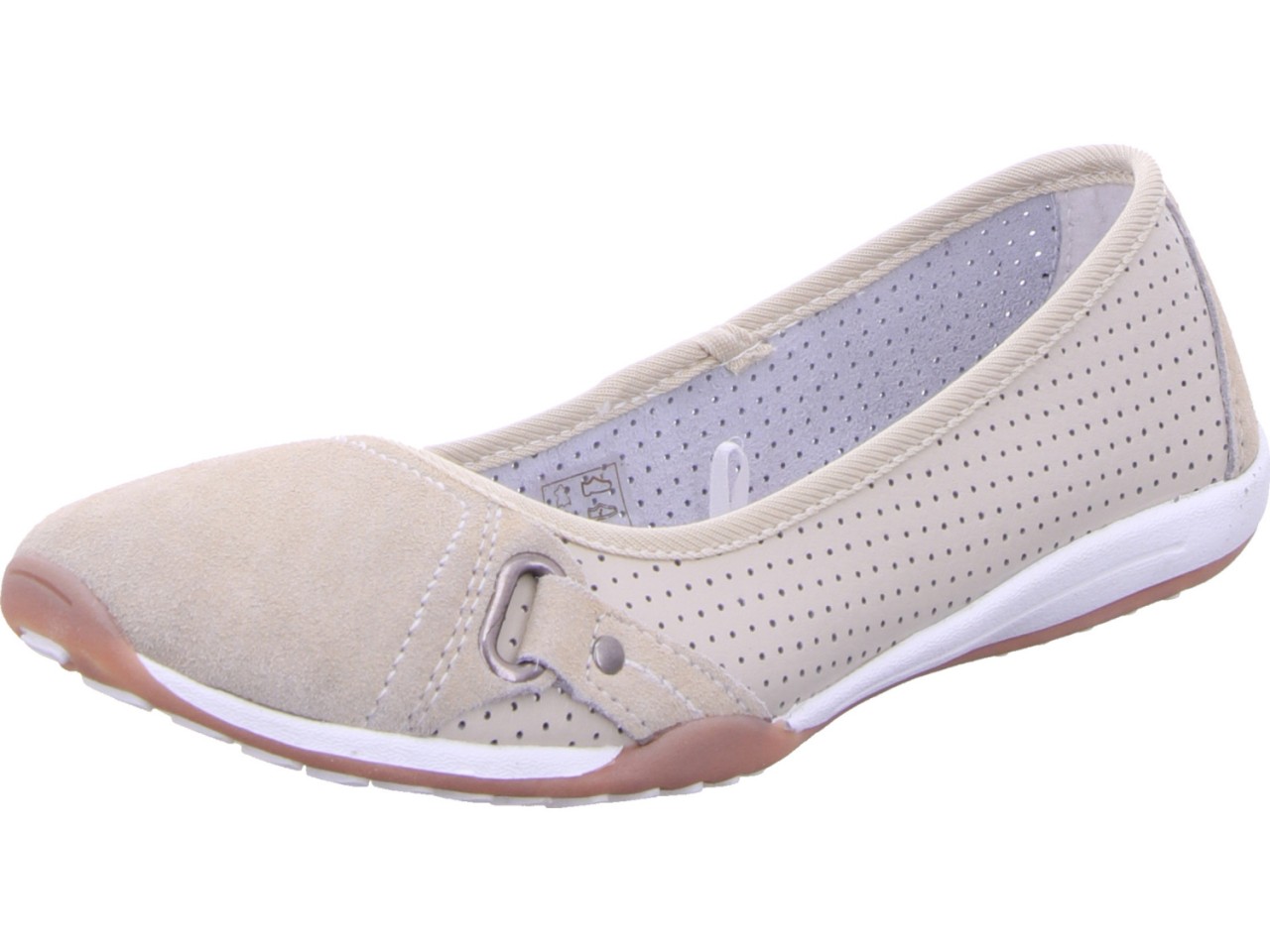 DIVERSE Sportliche Slipper beige