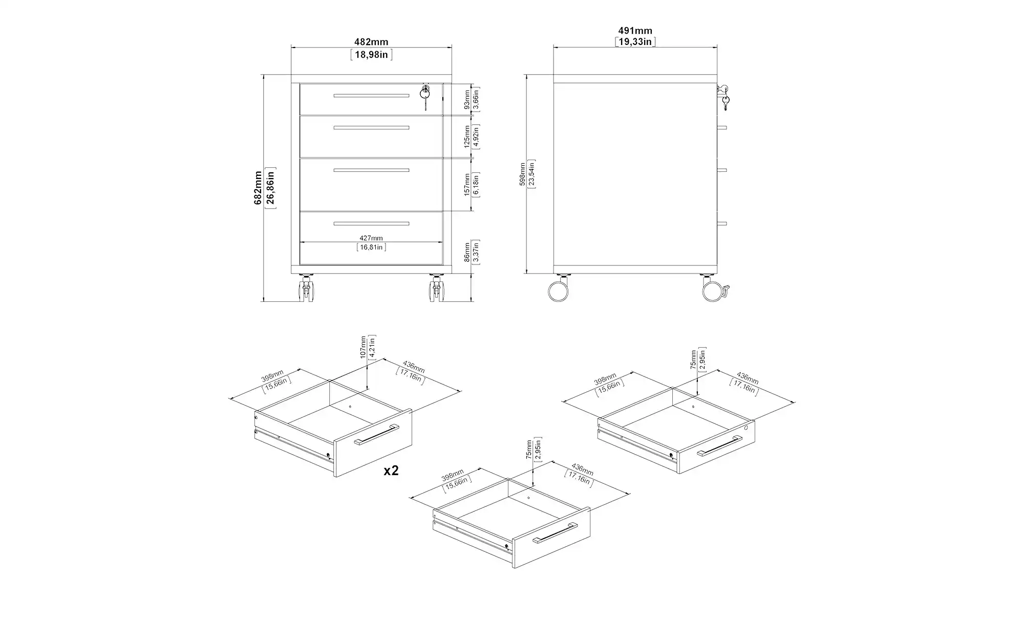 Rollcontainer