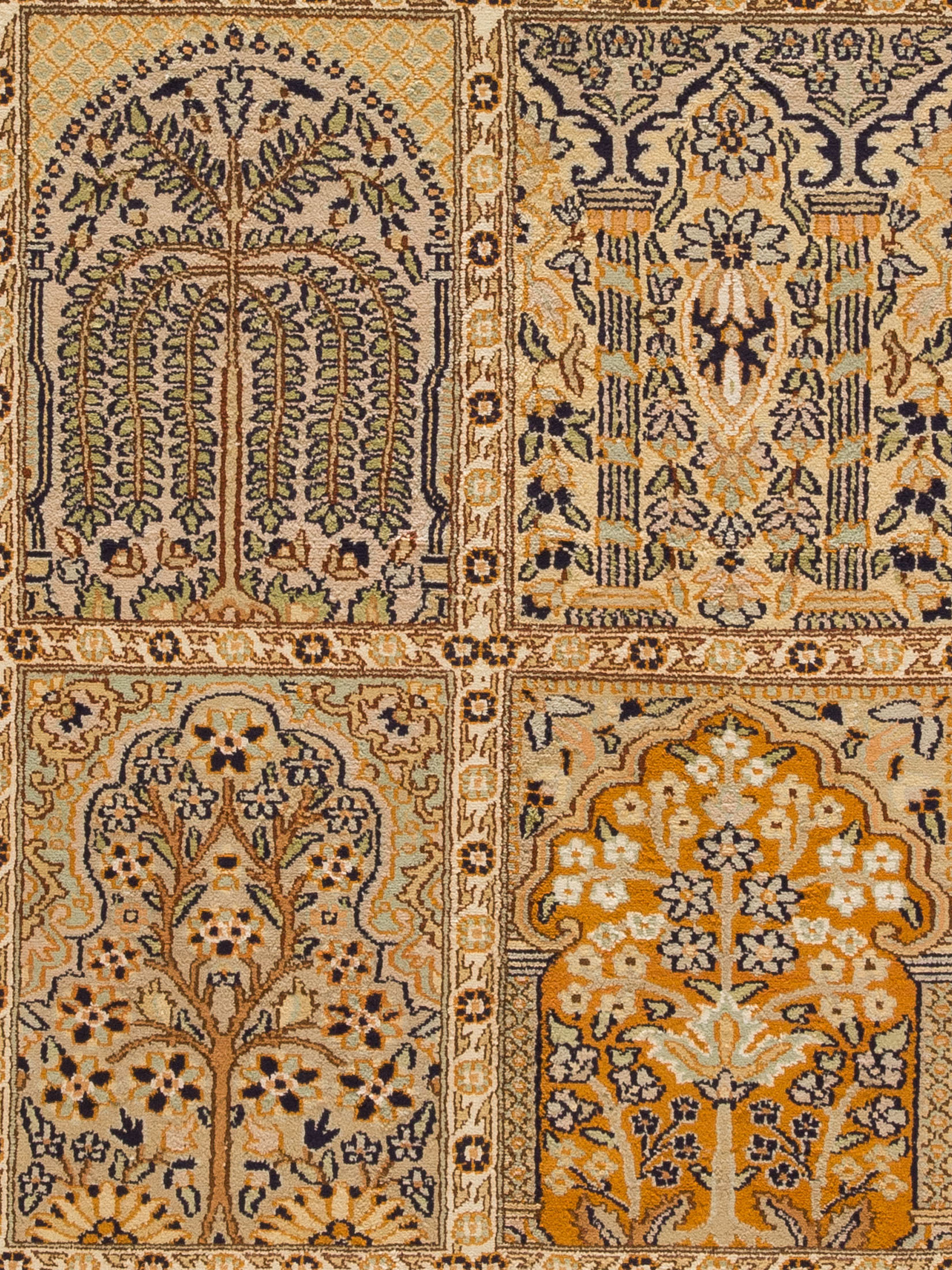 Kaschmir Seide 18/18 ca. 173 x 243 cm, Unikat / Einzelstück