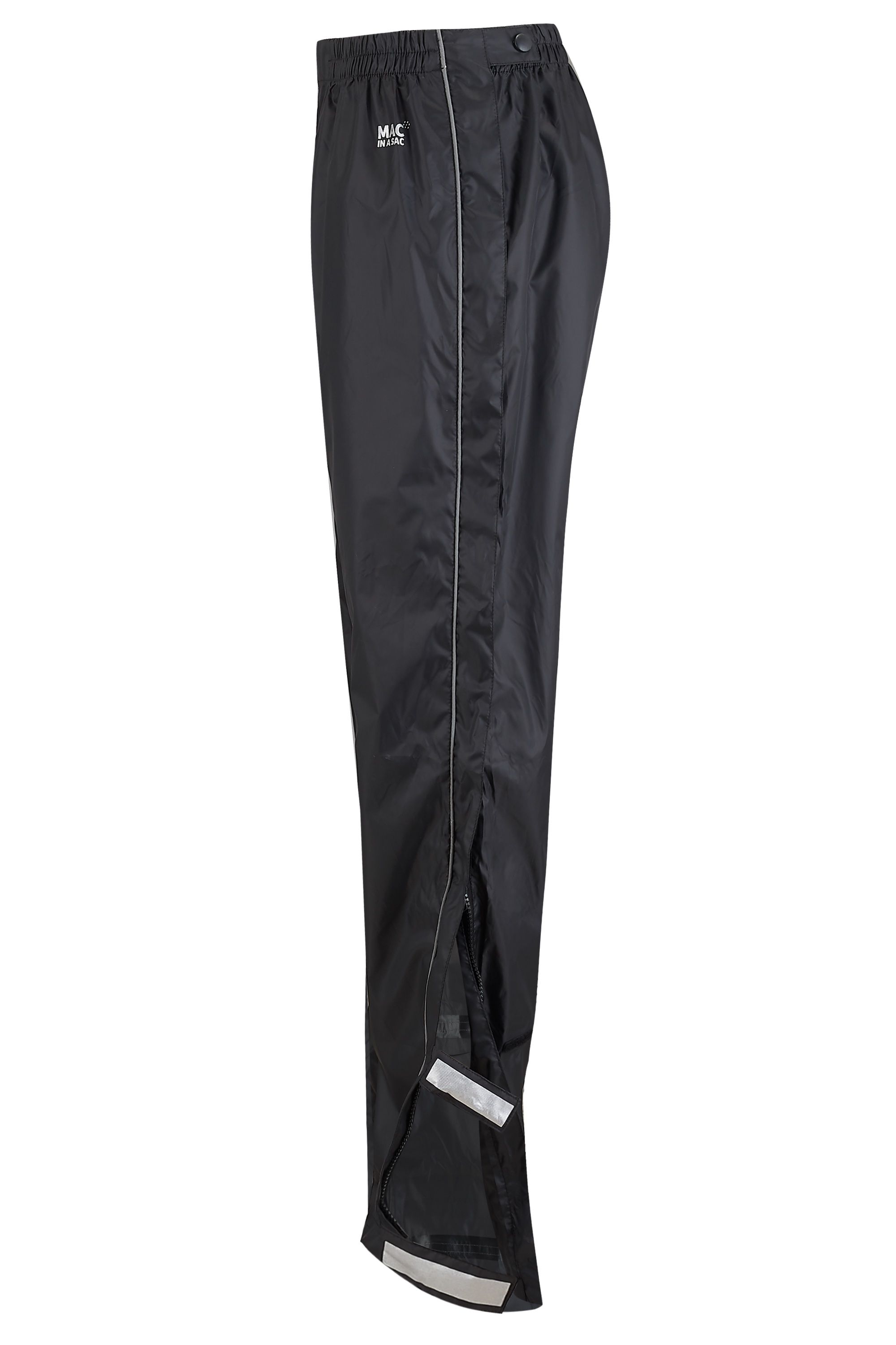 Mac in a Sac Black Full zip Regenhose