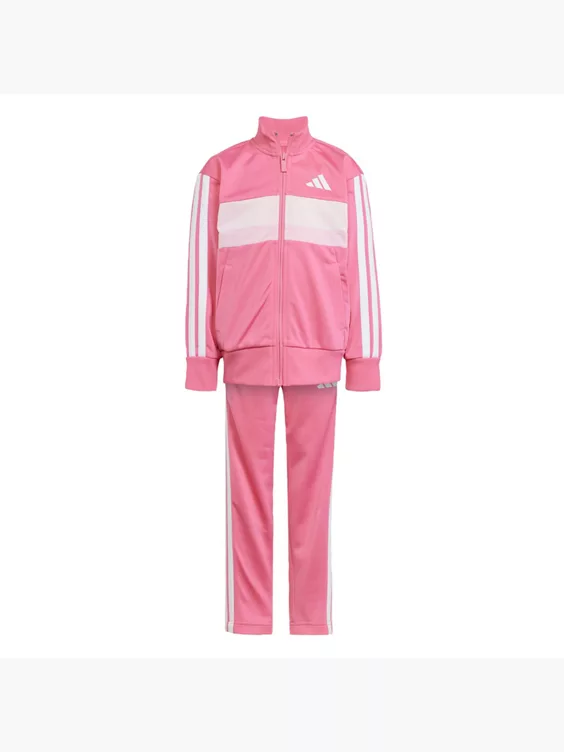 adidas Seasonal Essentials Tiberio 3-Streifen Tricot Kids Trainingsanzug