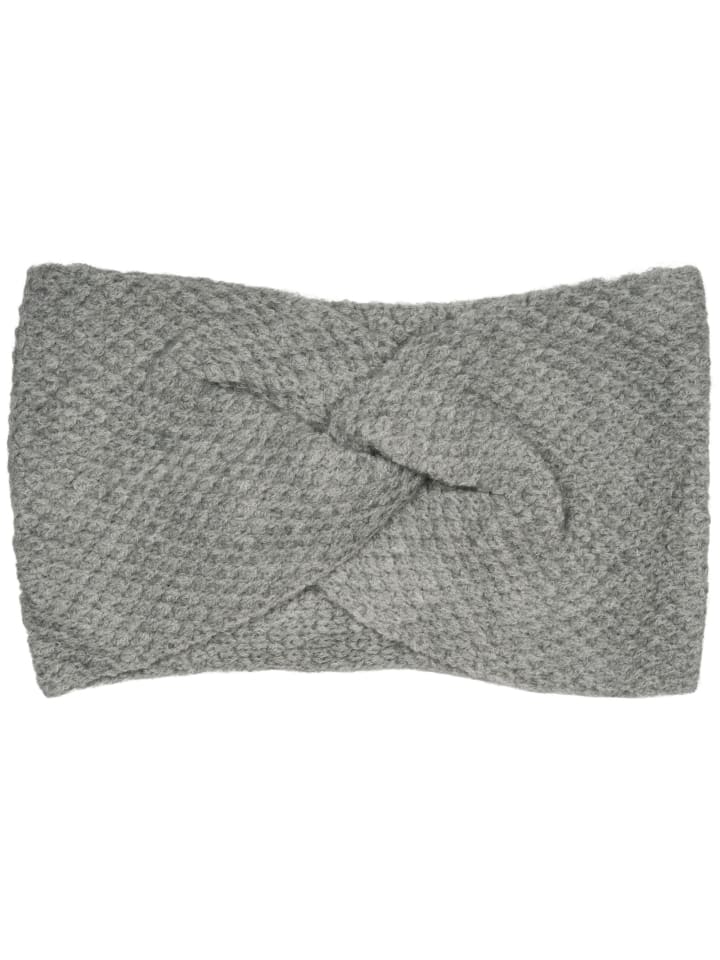 styleBREAKER Strick Stirnband in Hellgrau günstig kaufen onesize