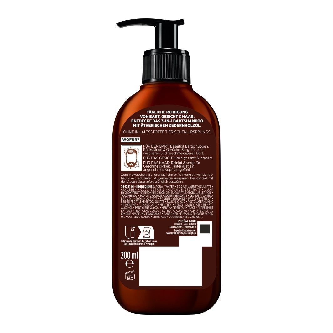 Barber Club Bart & Gesichtshampoo