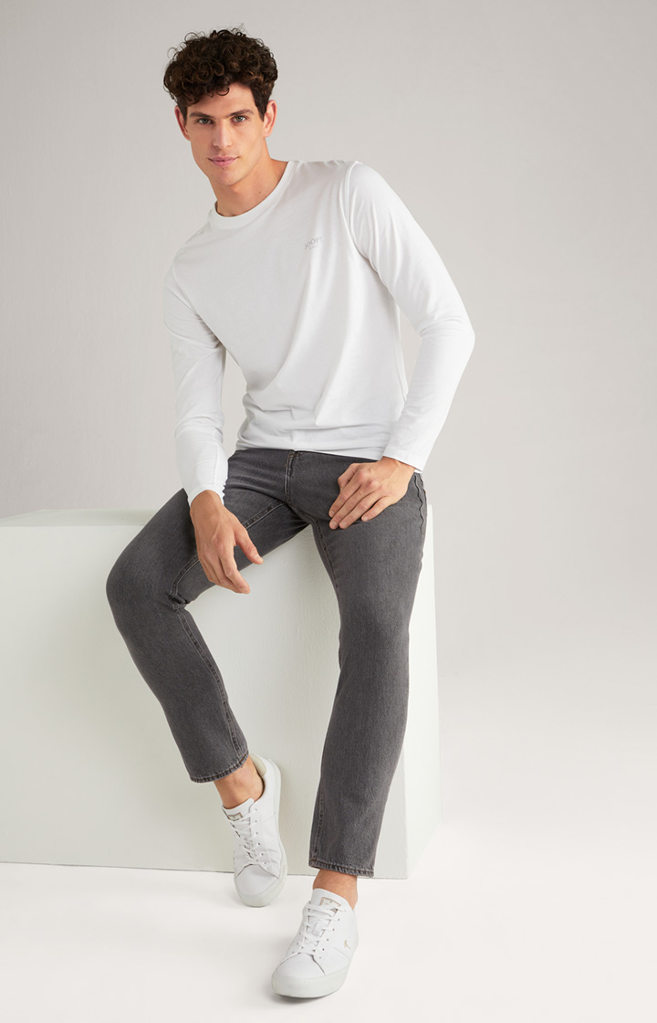 Longsleeve Alphis in Weiß