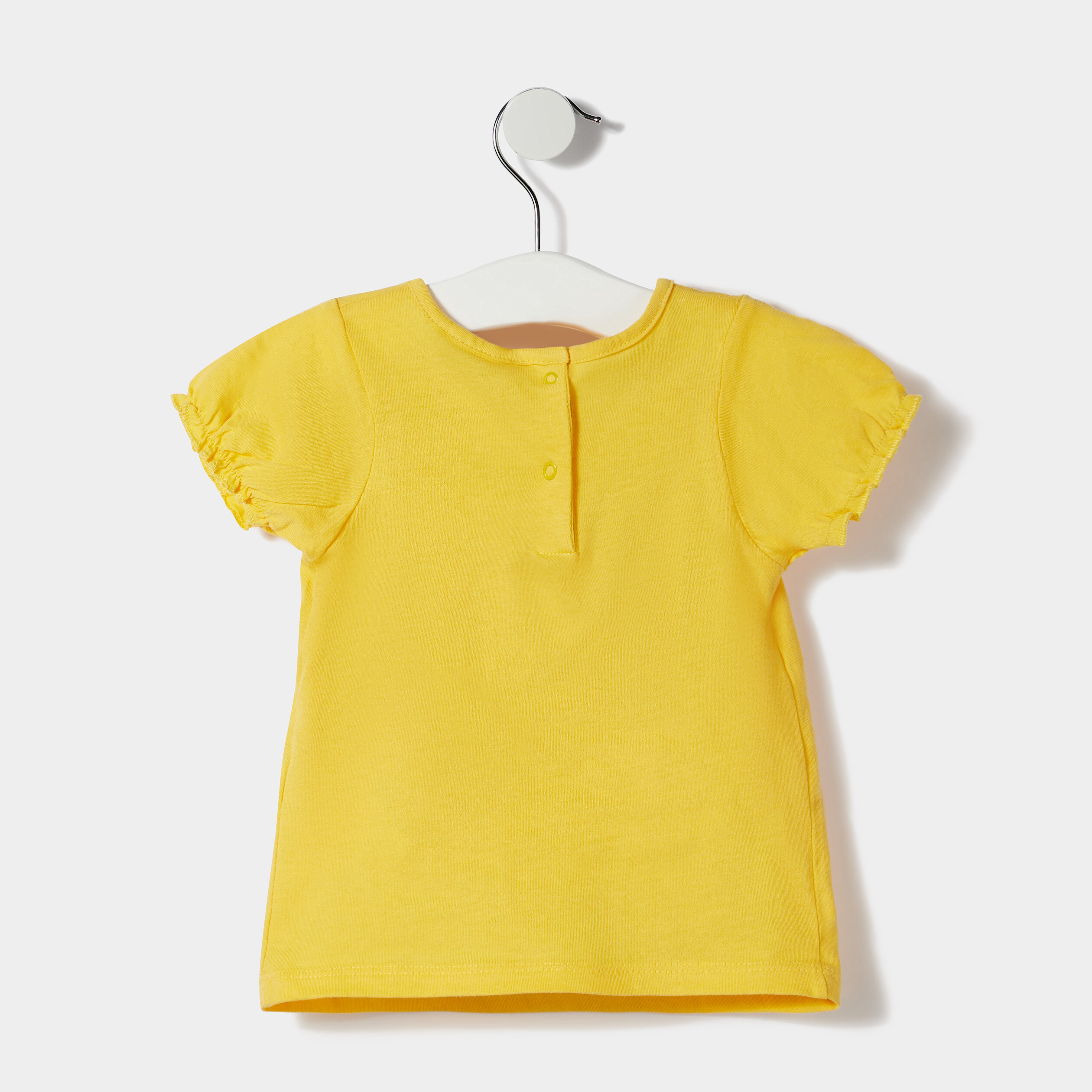 Ensemble 3 pièces jaune bébé fille | La Halle