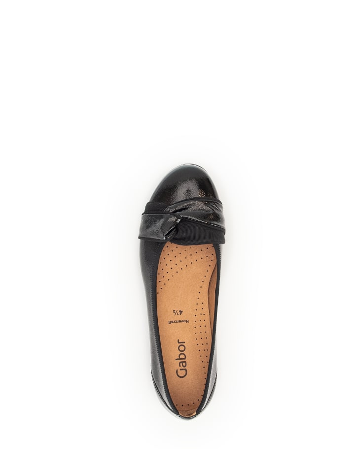 Gabor Fashion sportliche Ballerinas in schwarz günstig kaufen