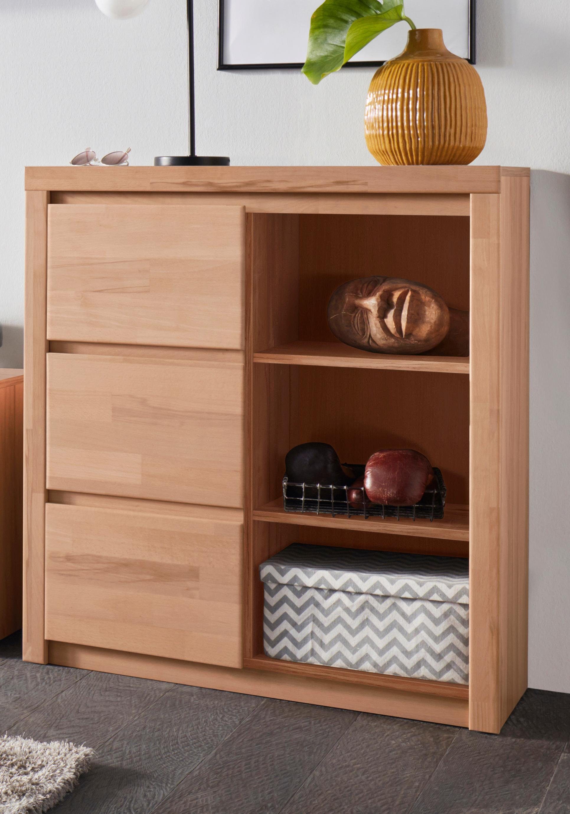 Woltra Highboard Silkeborg, Breite 90 cm