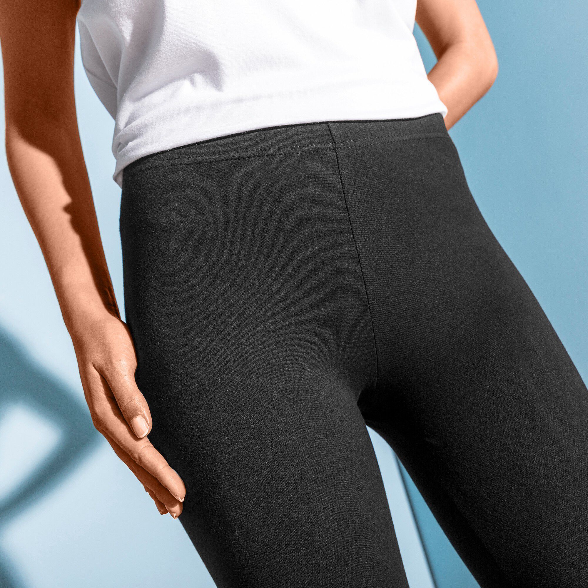 Legging maille jersey