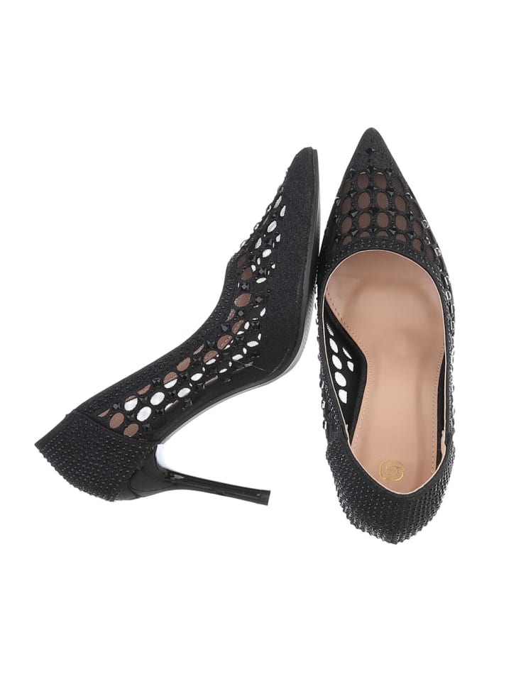 Ital-Design Pump in Schwarz günstig kaufen
