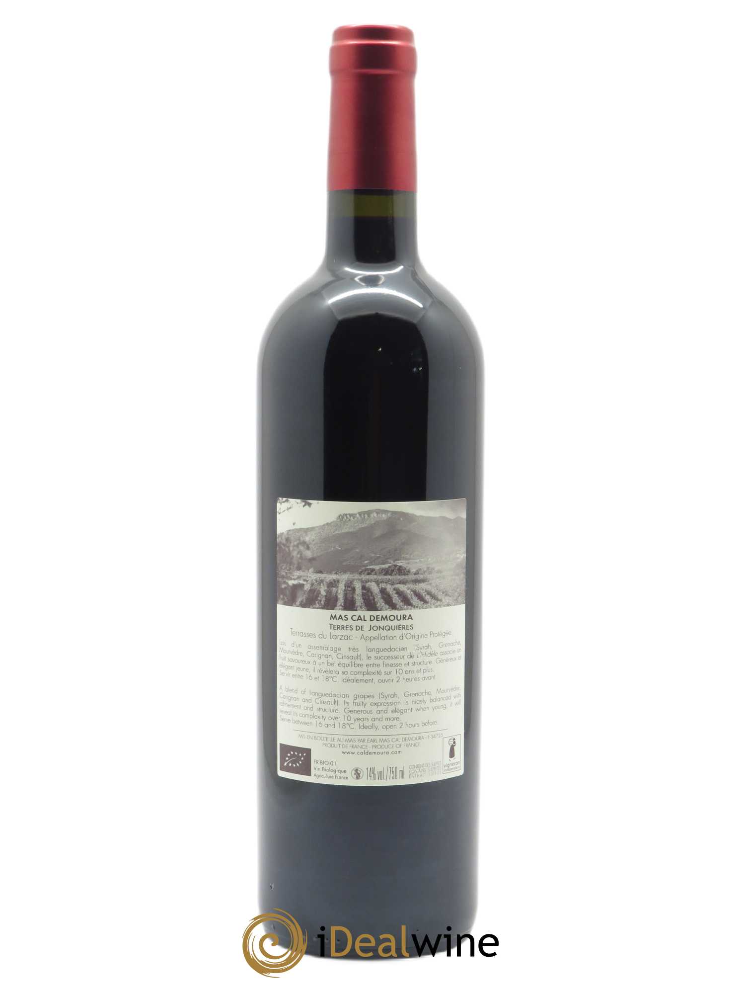 Terrasses du Larzac Terre de Jonquières Mas Cal Demoura  2019 - Lot de 1 Bouteille