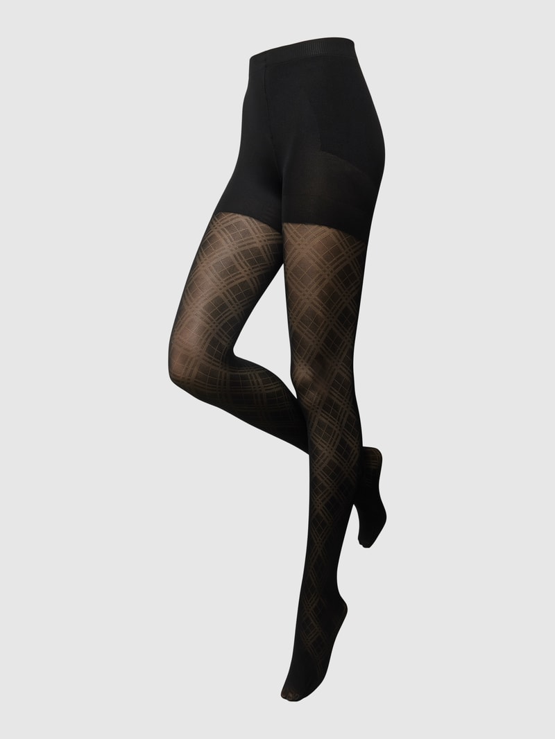 Strumpfhose mit verstärkten Zehen Modell 'INCREDIBLE LEGS' in schwarz